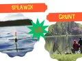 Spławik na wodzie kontra dwaj wędkarze łowiący na gruncie. Która metoda lepsza?