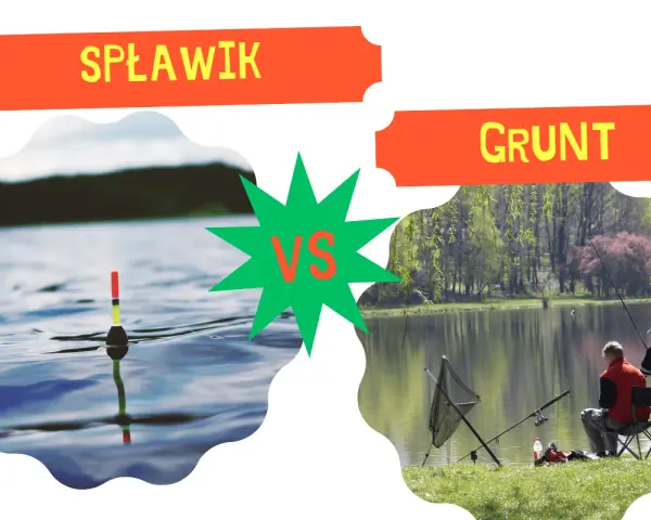 Spławik na wodzie kontra dwaj wędkarze łowiący na gruncie. Która metoda lepsza?